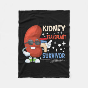 Kidney Transplant Surgery Kidney Donor Kidney Dise Fleece Blanket
