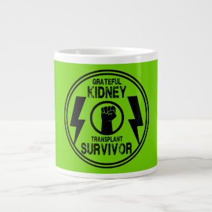 Kidney Transplant Survivor Large Coffee Mug