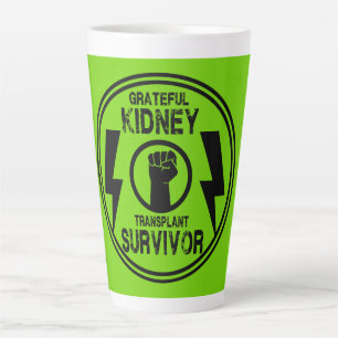 Kidney Transplant Survivor Latte Mug