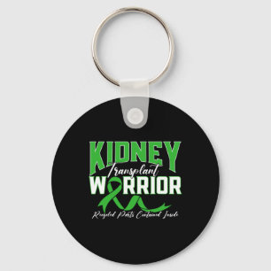 Kidney Transplant Warrior Renal Kidney Disease Pat Key Ring