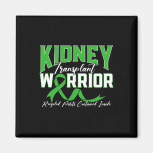 Kidney Transplant Warrior Renal Kidney Disease Pat Magnet