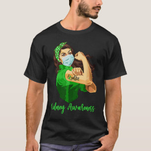 Kidney Warrior Unbreakable  Fighter Kidney Awarene T-Shirt