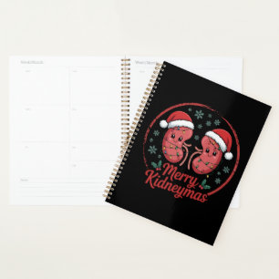Kidneymas Christmas Funny Kidney Holiday for Nephr Planner