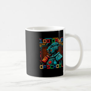 Kids 100 Day of School Gamer Boy Girl Gamer Futuri Coffee Mug