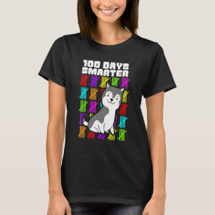 Kids 100 Days Smarter Dog Shirts, 100th Day Of Sch T-Shirt