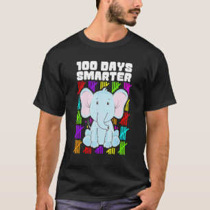 Kids 100 Days Smarter Shirts, Boys Girls 100th Day T-Shirt