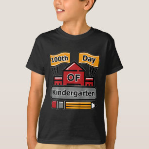 Kids 100th Day Of Kindergarten T-Shirt