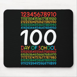 Kids 100th Day Of School Teacher Kids 100 Days Mat Mouse Mat