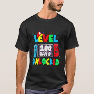 Kids 100th Of School Shirt Level 100 Days Of Schoo