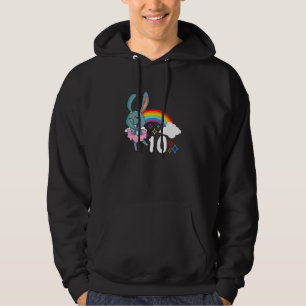 Kids 10 Birthday Ballet Ballerina Dance Dancer Hoodie