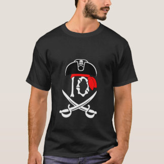Kids 10 Year Old 10Th Pirate Birthday Party Theme T-Shirt