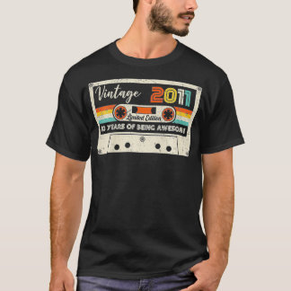 Kids 10 Year Old Gifts Vintage 2011 Limited Editio T-Shirt