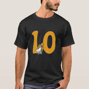 Kids 10th Birthday Astronaut Gift - 10 Years Old S T-Shirt