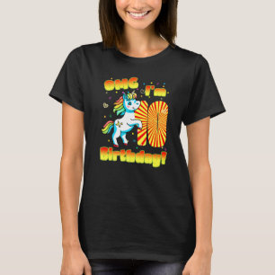 Kids 10th Birthday Party Unicorn Omg Im 10 Year Ol T-Shirt