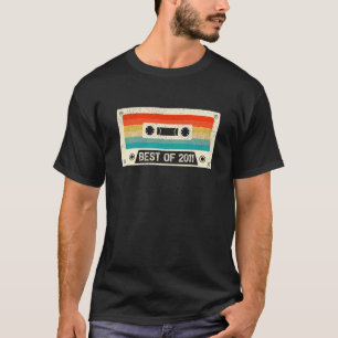 Kids 11 Year Old Cassette Tape Vintage Best Of 201 T-Shirt