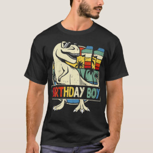 Kids 11th Birthday Boy Dino  Rex Dinosaur Boys Mat T-Shirt