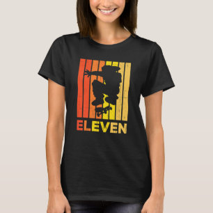 Kids 11th Birthday Skater Boy Girl 11 Year Old Ska T-Shirt