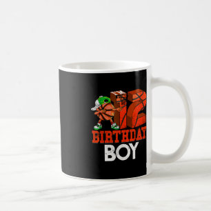 Kids 12 Year Old Basketball Dabbing 12th Birthday  Coffee Mug