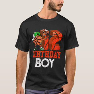 Kids 12 Year Old Basketball Dabbing 12th Birthday T-Shirt
