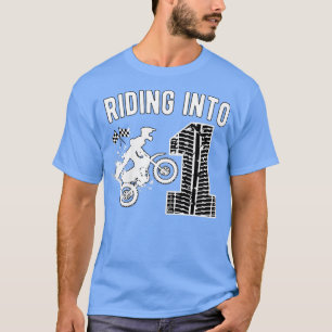 Kids 1st Birthday Dirt Bike Party Motocross One Ye T-Shirt