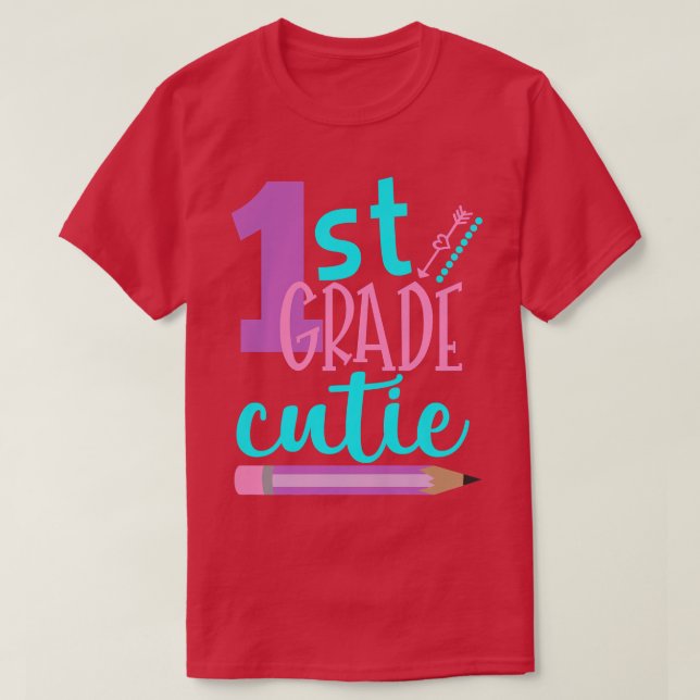 Kids 1st Grade Back to School Third Grade 1st Day  T-Shirt (Design Front)