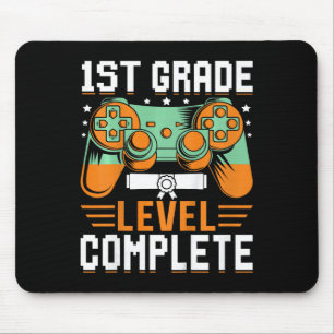 Kids 1st Grade Level Complete Graduation Video Gam Mouse Mat