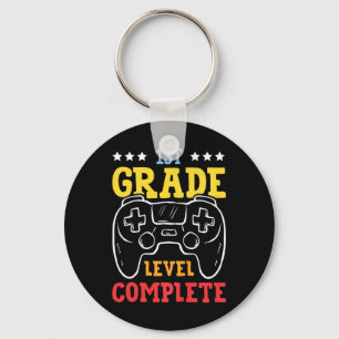 Kids 1st Grade Level Complete Last Day Of School G Key Ring