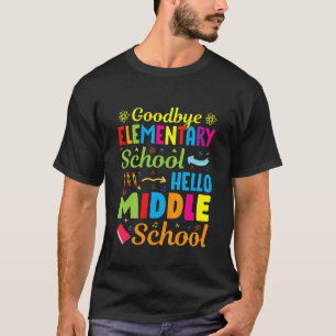 Kids 2022 Middle School Graduation Elementary Scho T-Shirt