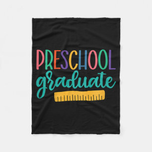 Kids 2023 Pre-k Graduate Preschool Boys Last Day O Fleece Blanket