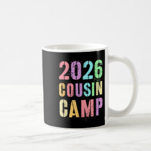 Kids 2026 cousin camp family vacation crew auntie coffee mug