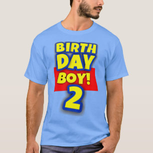 Kids 2 Year Old Toy Birthday Boy Gift T-Shirt