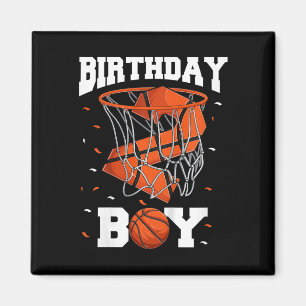 Kids 2nd Birthday Basketball Boy Two Year Old Bask Magnet