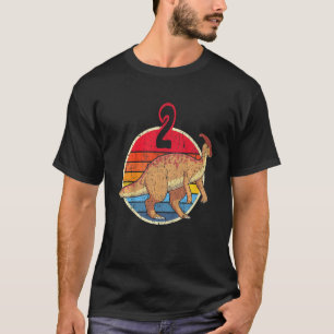 Kids 2nd Birthday I Parasaurolophus I Family Match T-Shirt
