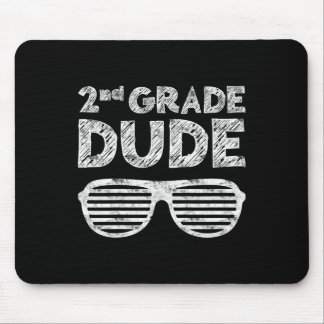 Kids 2nd Grade Dude Second Grade Byck To School Mouse Mat