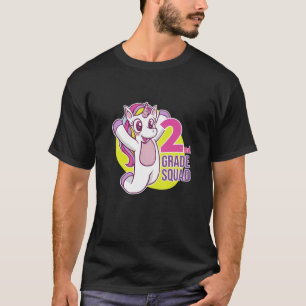 Kids 2Nd Grade Squad   Cute Girl Back To School Un T-Shirt