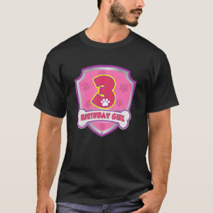 Kids 3 Year Old 3Rd Birthday Patrol Party Boys Gir T-Shirt