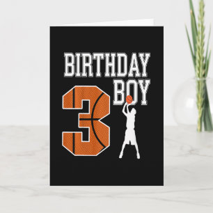 Kids 3rd Birthday Boy Shirt Sketll Kids 3 Year Old Card