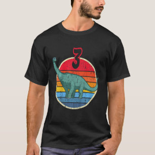 Kids 3rd Birthday I Brachiosaurus Diplodocus I Fam T-Shirt