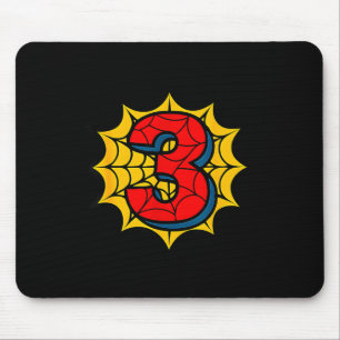 Kids 3rd Birthday Sder Theme Party 3 Year Old Boys Mouse Mat