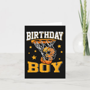 Kids 3rd third 3 three year happy birthday boy bas card