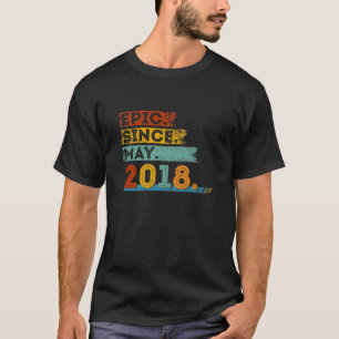 Kids 4Th Birthday For 4 Year Old Epic Since May 20 T-Shirt