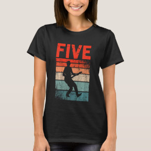 Kids 5 Year Old 5th Birthday Boy Guitar Player Gu T-Shirt