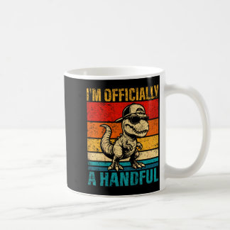 Kids 5 Year Old Birthday ly A Handful 5th Coffee Mug