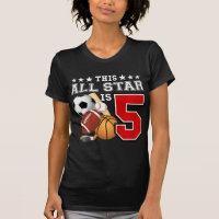 Kids 5 Year Old Sports Star Birthday Party All Spo