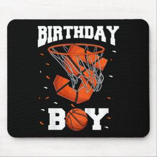 Kids 5th Birthday Basketball  Kids Mouse Mat