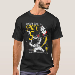 Kids 5th Birthday Boy 5 Years Old Give Me Some Spa T-Shirt
