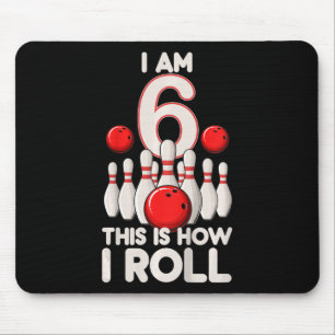 Kids 6 Year Old Bowling Party 6th Birthday Is How Mouse Mat
