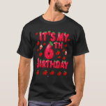 Kids 6 Year Old Strawberry Birthday Girl Sweet Fru T-Shirt<br><div class="desc">Kids 6 Year Old Strawberry Birthday Girl Sweet Fruit 6th</div>