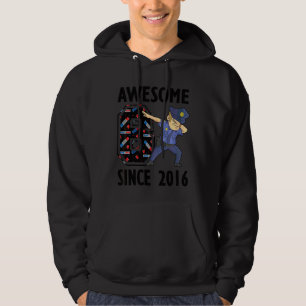 Kids 6th Birthday Party Policeman Boy Police Offic Hoodie