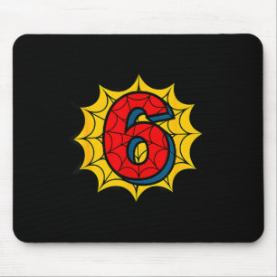 Kids 6th Birthday Sder Theme Party 6 Year Old Boys Mouse Mat